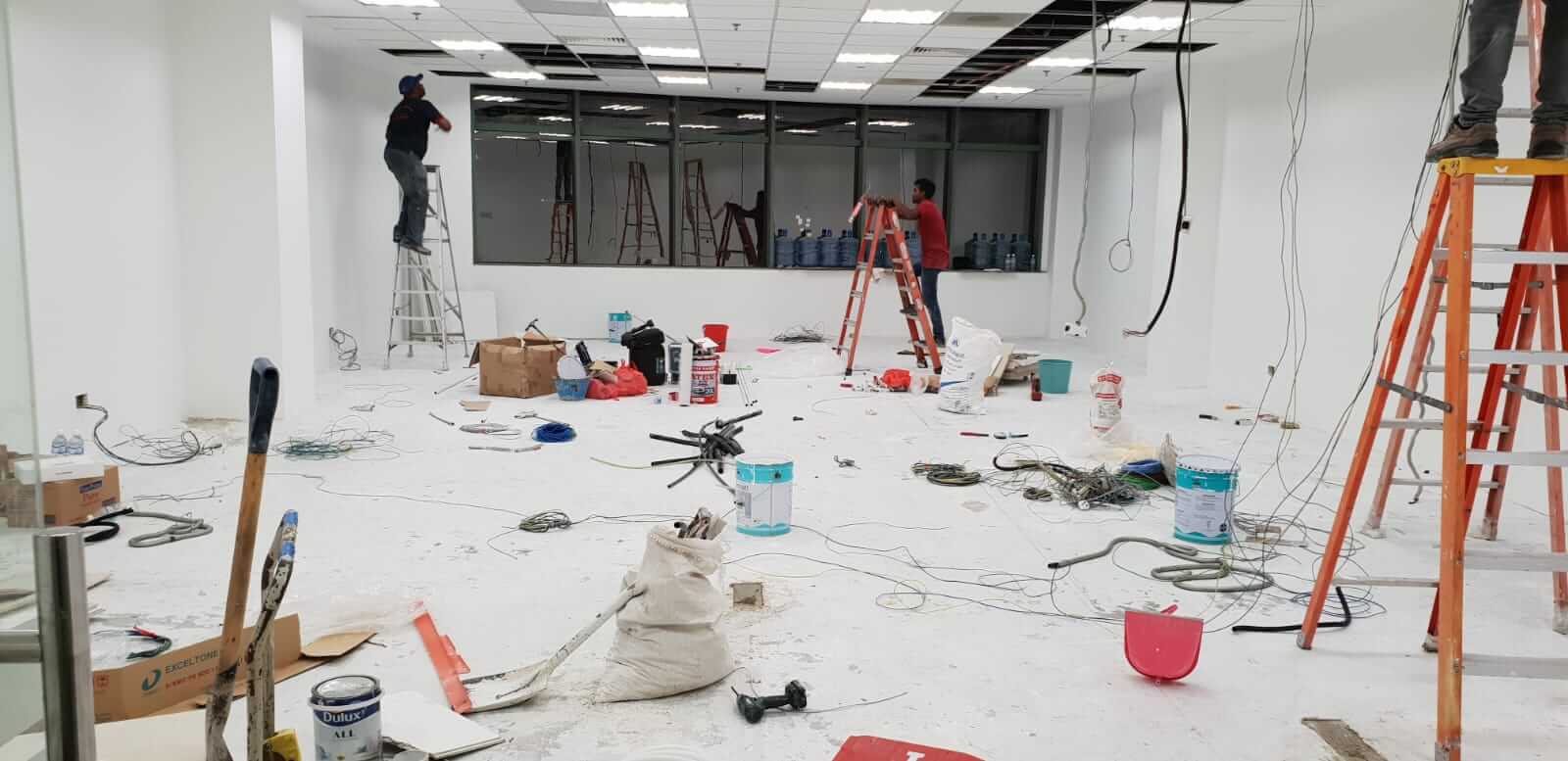 Commercial renovation and reinstatement services in Singapore